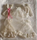 Vintage 80s Barbie Bridal Wedding Dress & Veils, Mixed Variety Lot