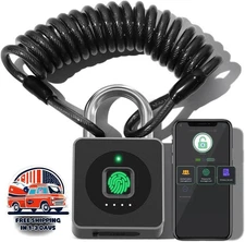 Candado impermeable apto para gimnasio, taquilla, casco, puerta y valla, NEW US