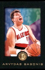 Arvydas Sabonis 1995-96 SkyBox E-XL #68 Trail Blazers NBA READ FREE SHIPPING
