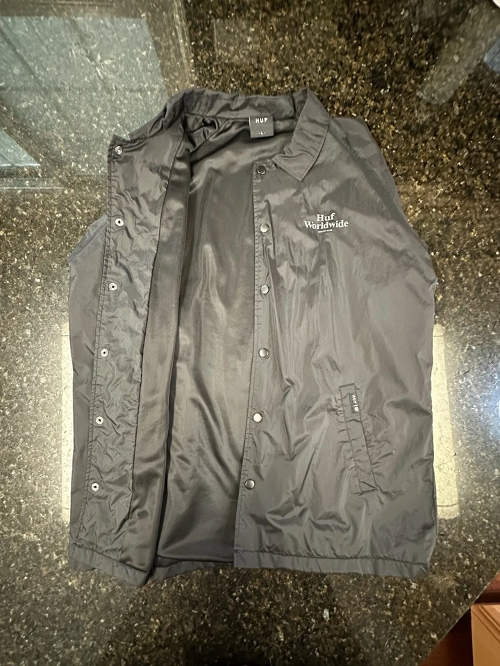 Chaqueta cortavientos HUF Worldwide Rose Design grande Foto 2 de 4