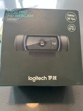 Logitech C920 Pro HD Webcam 1080p 30fps New Open Box Unused