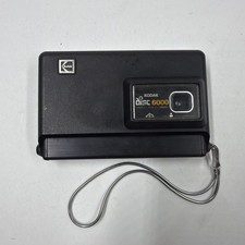Kodak Disc 6000 Camera Built-In Flash Wrist Strap Untested Vintage