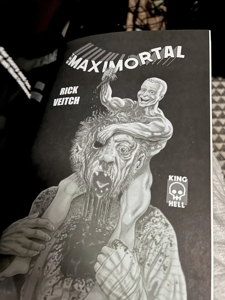 The Maximortal by Veitch King Hell Heroica 1992, Paul Jenkins HTF OOP Adult PB - Image 4 of 4