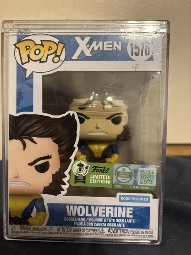 Funko Pop! Wolverine (Classic Unmasked) LE 5000 ECCC Off. sticker in Protector