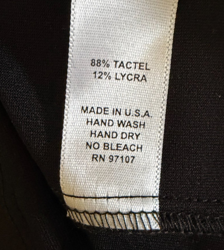 A’Nue Ligne Solid Black Colored Soft Stretchy Cla… - image 5