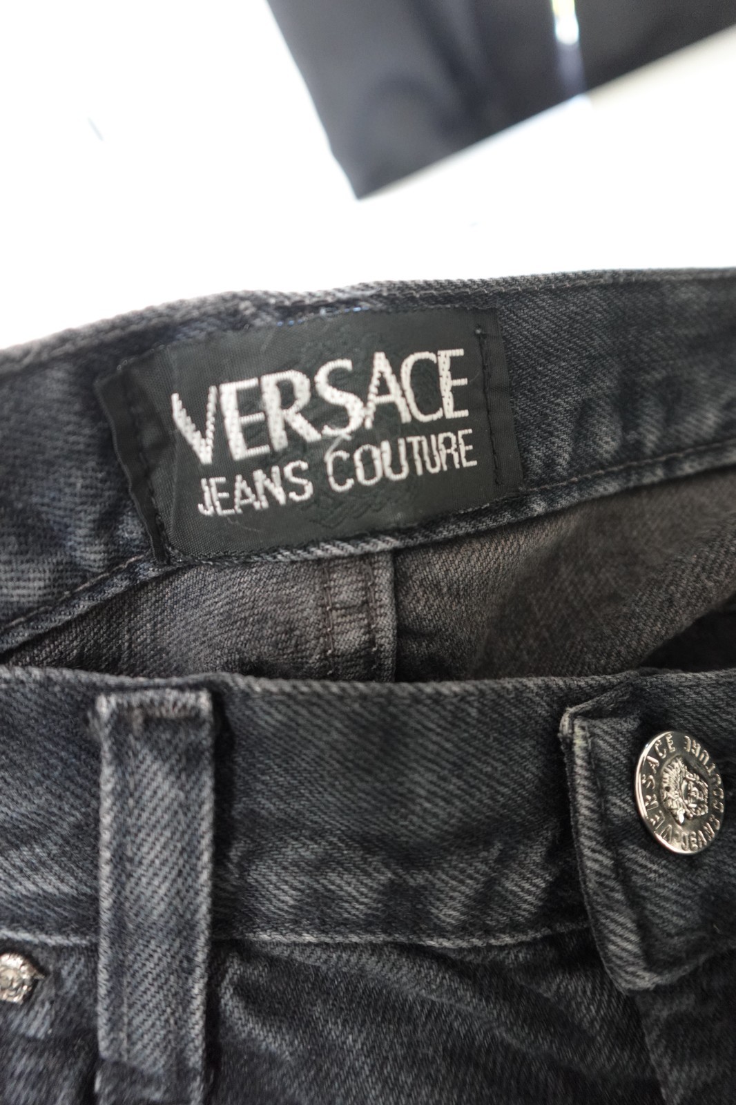 Versace Jeans Couture Men's Trousers Jeans Size 36/50 Denim Man Italy Medusa thumbnail 12