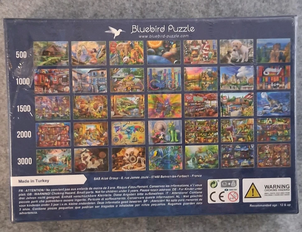 Quebra-cabeça Bluebird Noah's Ark 3000 peças NOVO nunca aberto - Imagem 2 de 4
