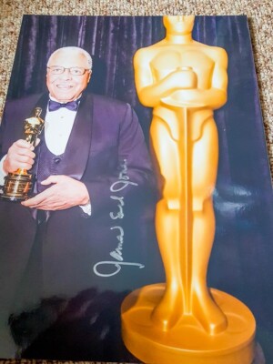 James Earl Jones (Star Wars) - Original in-person Autogramm auf Foto