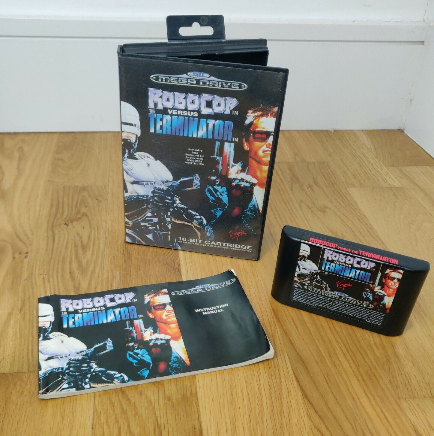 Robocop vs Terminator - Sega Megadrive - Completo con Manual