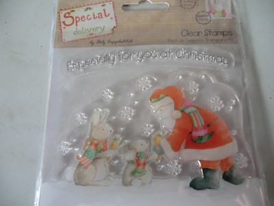 Clear Stamp --Weihnachten-- Special Delivery--NEU