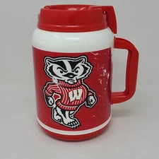 Wisconsin Badgers 64oz Whirley Insulated Jumbo Travel Mug NCAA Licensed Product