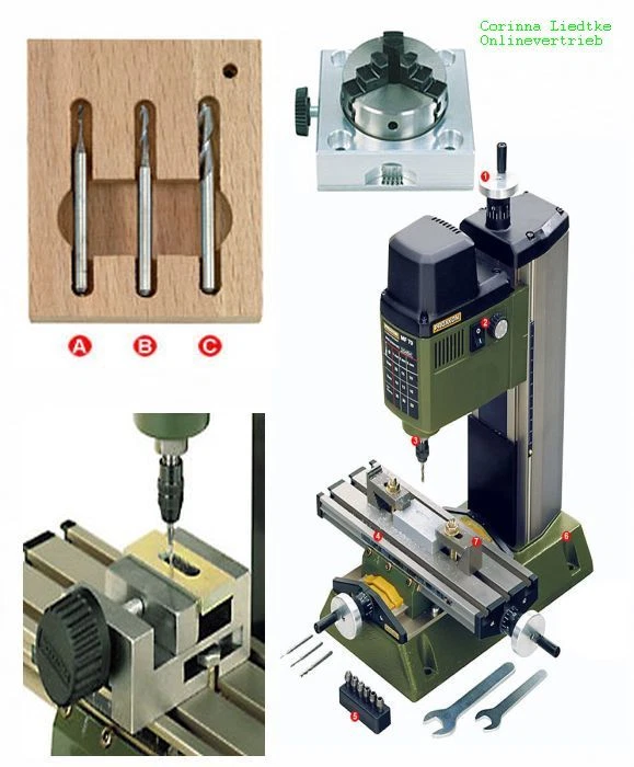 Proxxon MF70 2710 Micro Fraise + Proxxon 24264 Partie agitateur