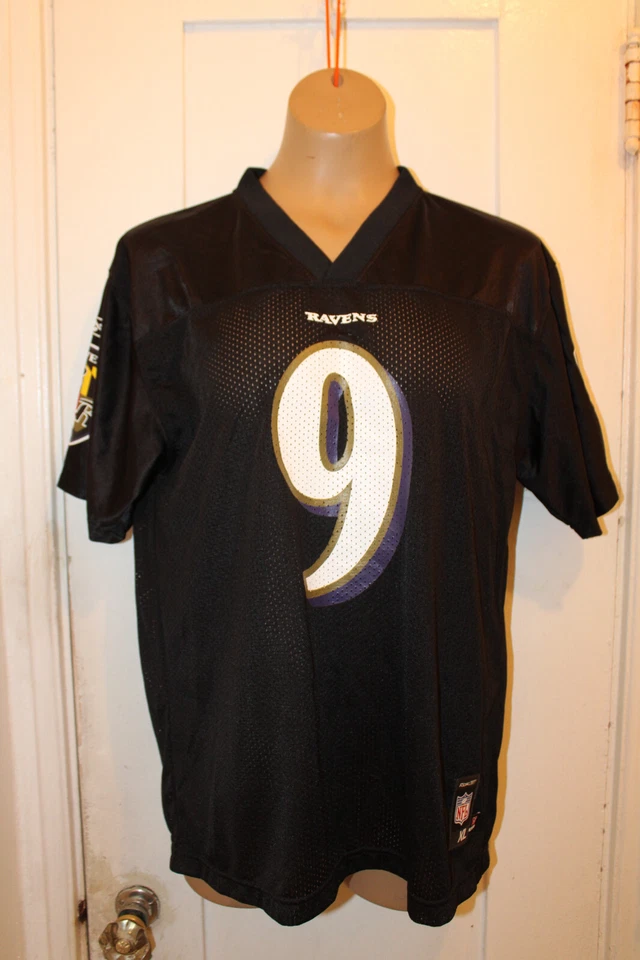 REEBOK Baltimore Ravens Steve McNair #9 NFL Fútbol Juvenil XL 18-20 Foto 2 de 4