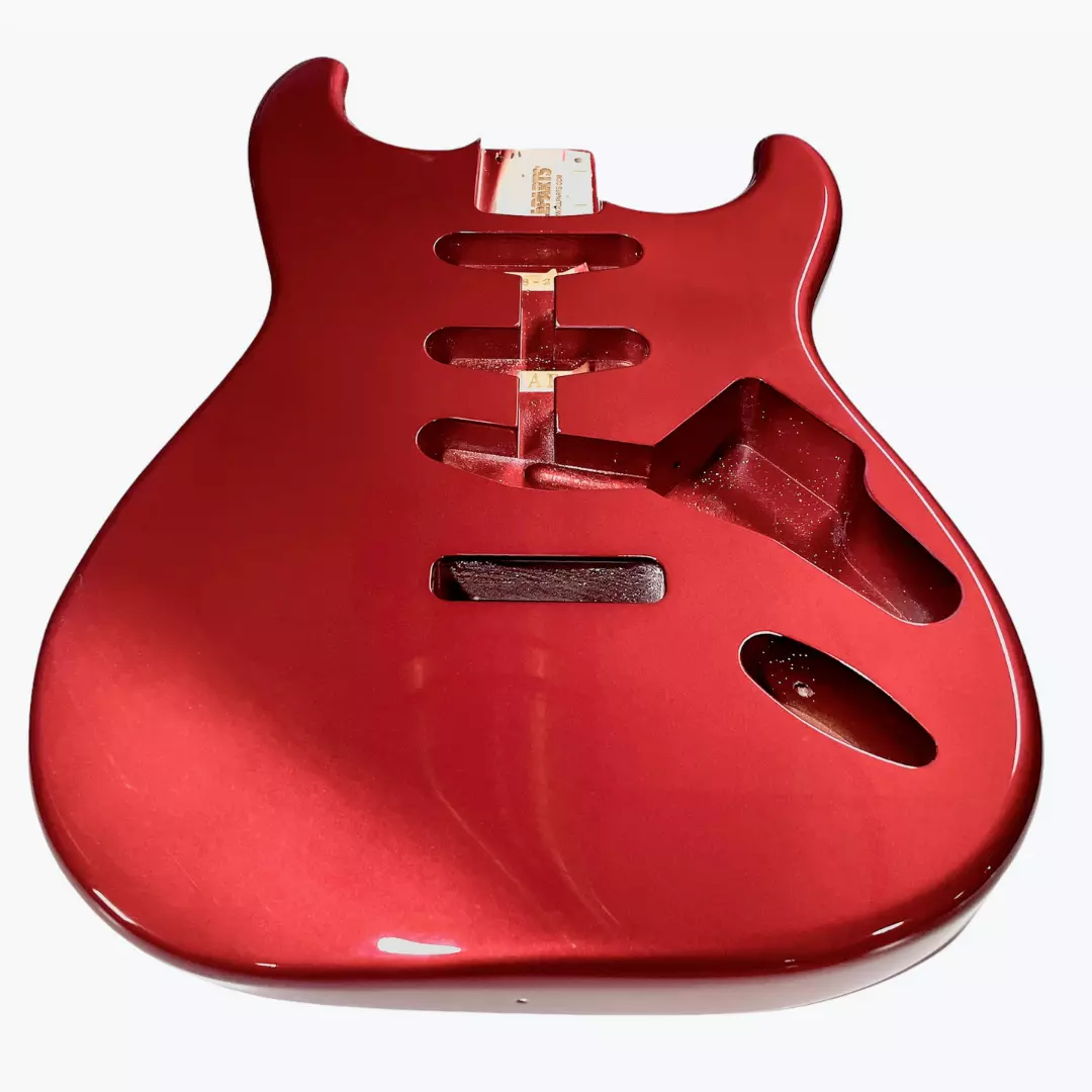 Allparts Finished Strat Body Candy Apple Red
