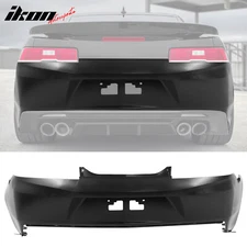 Fits 14-15 Chevy Camaro 6th ZL1 Style Rear Bumper Cover Conversion Replacement