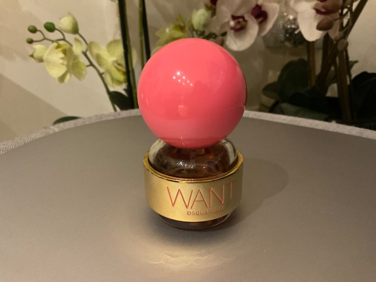DSQUARED2 WANT PINK GINGER 30ml EAU DE PARFUM Rare Discontinued