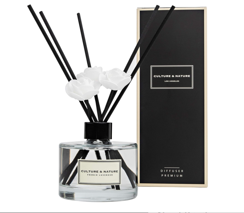 French Lavender Reed Diffuser Set 6.7oz 200ml for Home Aroma-image