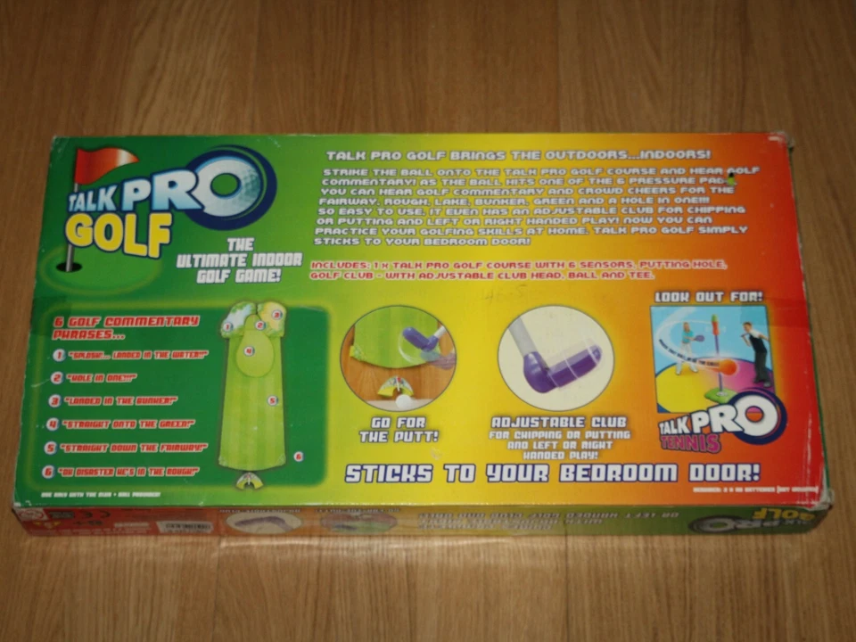 Talk Pro Golf Game - Indoor Gold Game - Vivid Imaginations - 2002 - Contents New - Image 4 of 4