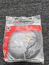 Clothes Dryer Power Cord 4 Prong Wire 30 Amp 10' Foot 10/4 Gauge Wire Heavy Duty
