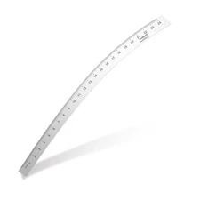 Hip Curve Ruler for Sewing, Pattern Making, Quilting, Heavy Duty Aluminum 24"