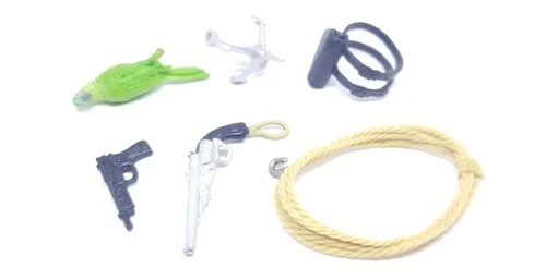 GIJOE CLASSIFIED SHIPWRECK WEAPONS ACCESSORIES ROPE PISTOL ONLY 6 INCH SCALE LOT