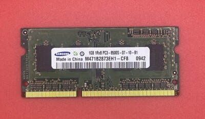 SAMSUNG 1GB DDR3メモリM471B2B873EH1-CF8 25枚 Samsung M471B2873EH1-CF8 1GB 204Pin Unbuffered SO-DIMM non-ECC
