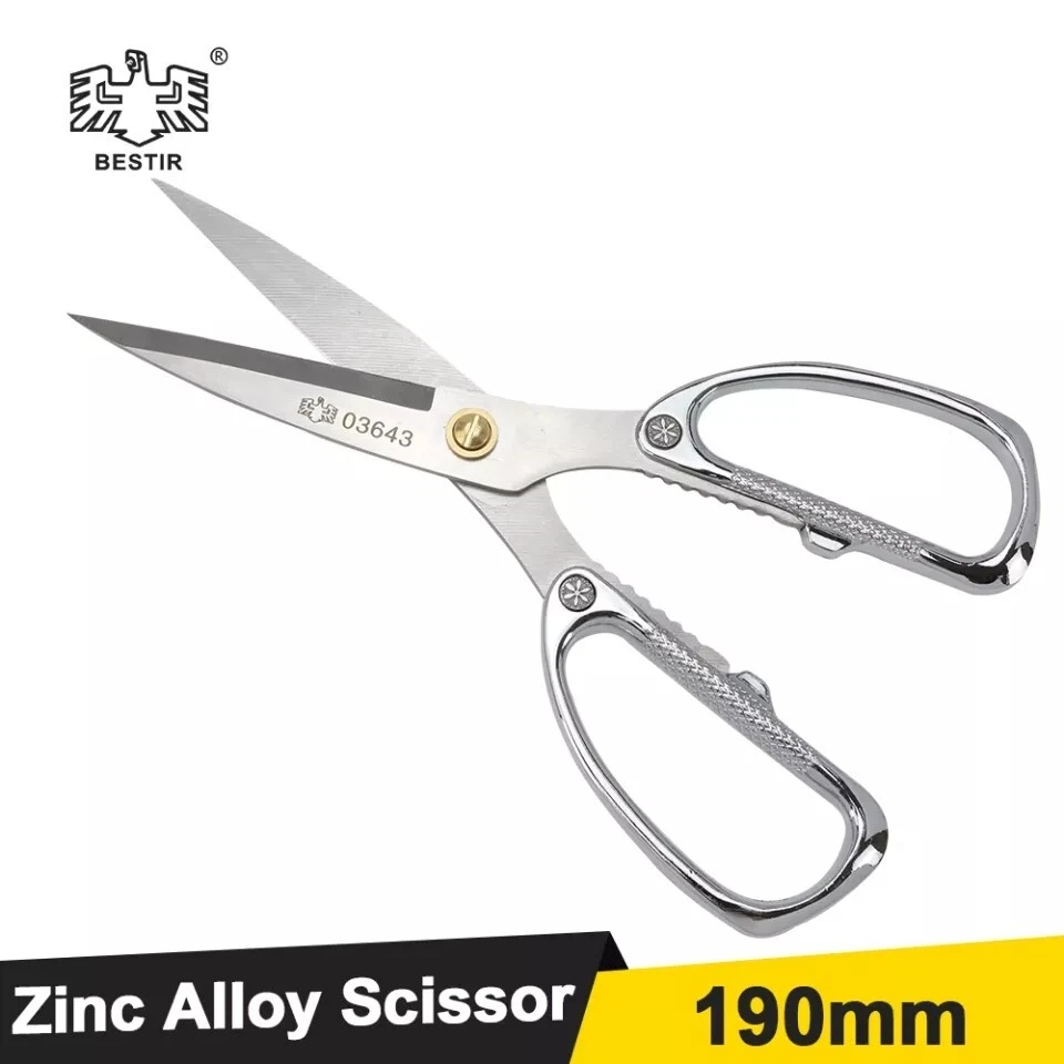 BESTIR multifunctional industrial scissors zinc alloy professional tool cutting