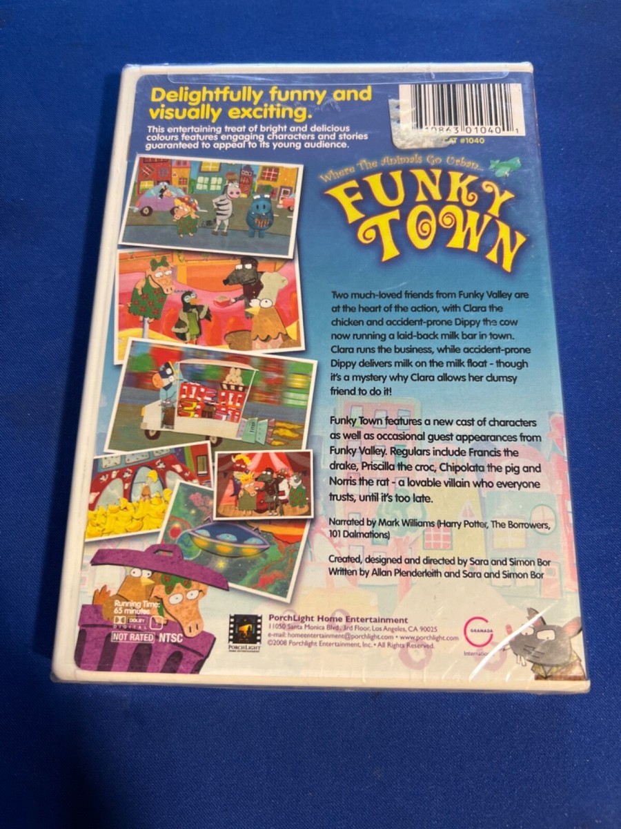 Funky Town Volume 1 (DVD) Funky Fun For Ages 2-5………NEW
