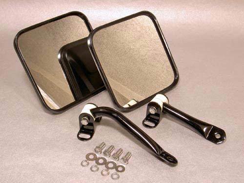 Rétroviseur Extérieur Gauche Chrome Pour Jeep Wrangler YJ & TJ (1987-2002) - Référence 82201773C