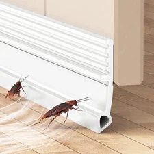 Under Door Sweep Door Bottom Seal Strip Stopper Door DraftGuard Soundproof Strip