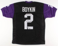 Trevone Boykin Signed Jersey JSA Inscribed 