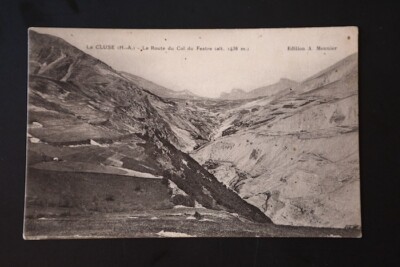 Postcard Haute Savoie: La Cluse - La Route Du Col De Festre