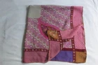 LAURA BIAGIOTTI women's silk foulard 33"x32" made in Italy