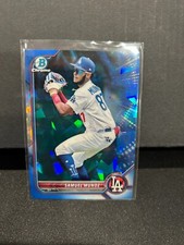 2022 Bowman Chrome Draft Sapphire Samuel Munoz Refractor Prospect #BDC-63