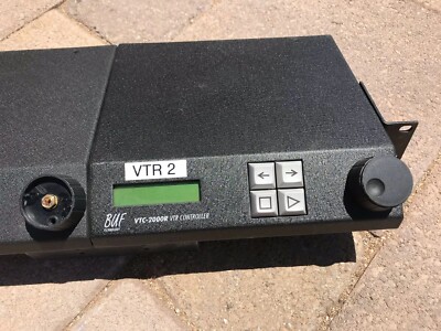 Buf Technology VTC-2000R RS-422 VTR/DDR Editing Controller RS-232 ASCII TC