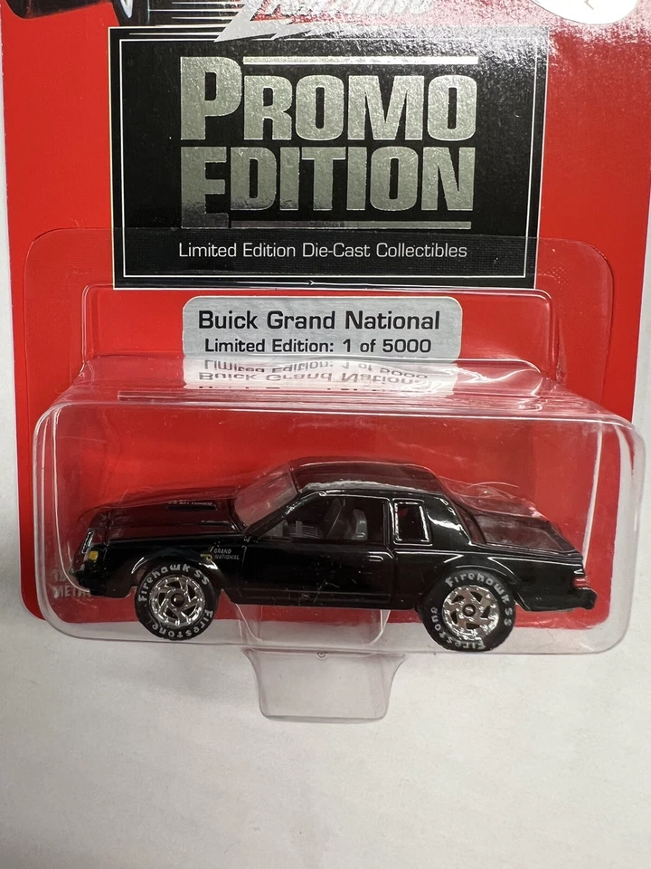 Johnny Lightning Toy Time Buick Grand National White Letter Tires 1 of 5000 - Image 2 of 4