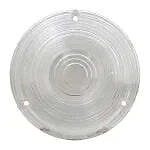 CLEAR PLASTIC LENS FOR 4" COMBINATION LIGHT