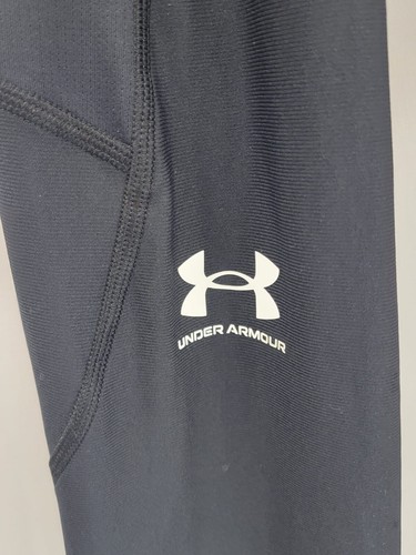 NWT Under armour HeatGear Training Leggings Black Compression Men's Small - Picture 3 of 7