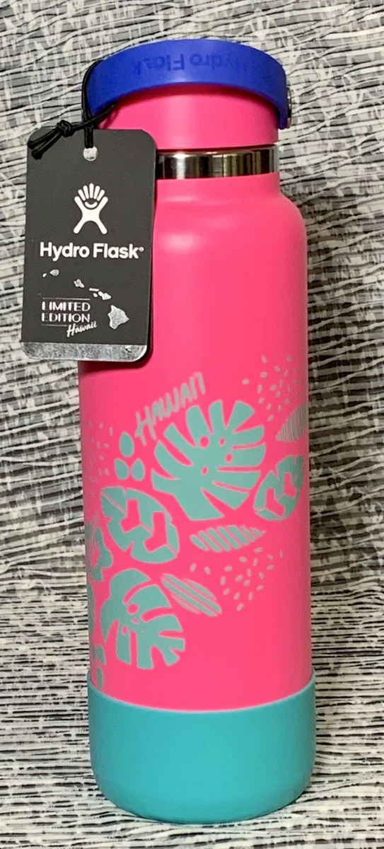 two toned neon pink / prism pop limited edition hydro flask