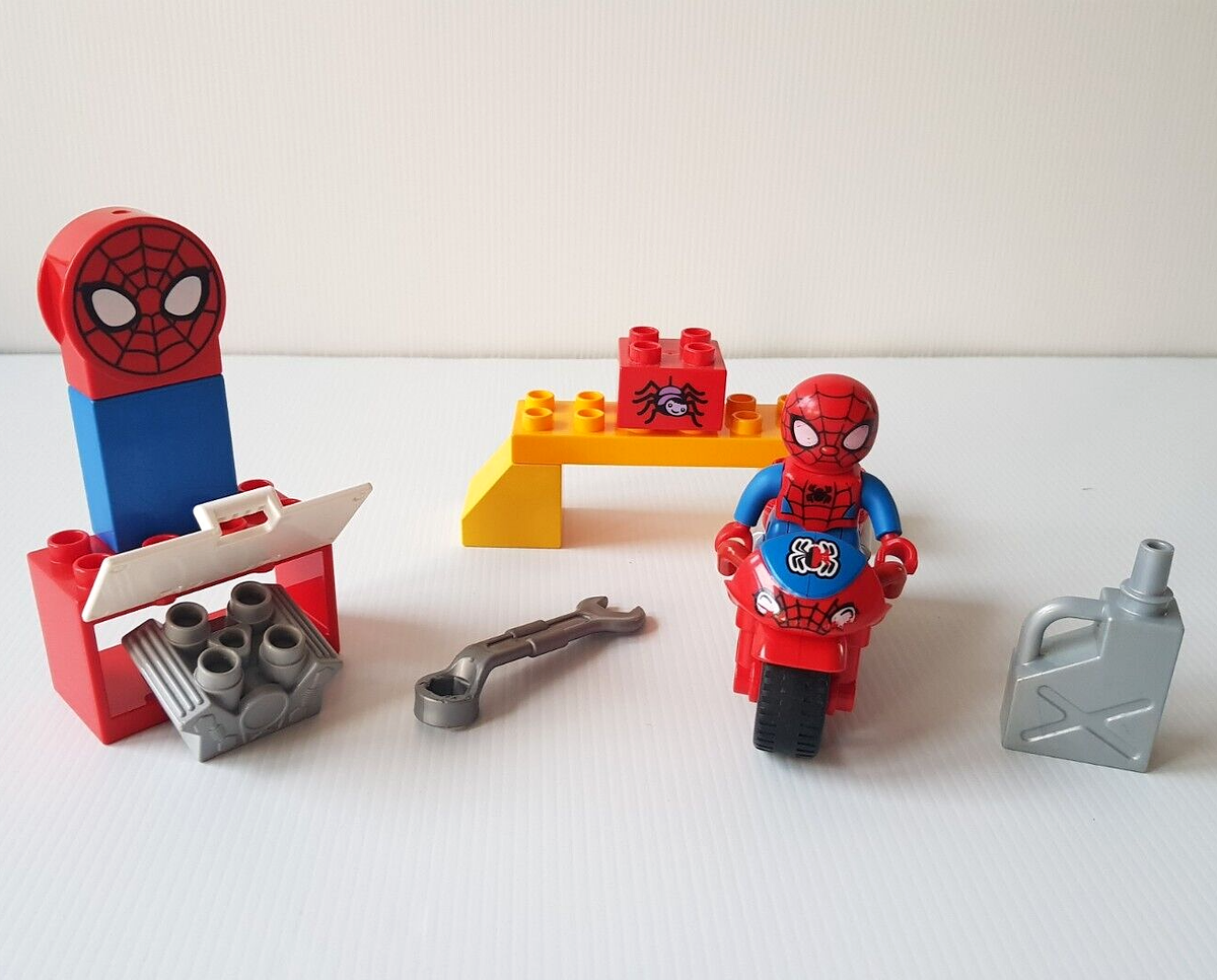 Lego Duplo 10607 Spider-Man Web-Bike (2015) COMPLETE No Box or
