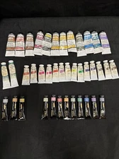Winsor & Newton Griffin Alkyd + Designers Gouache Arteza Pearl Shiva Lot of 40