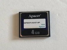Apacer Compact Flash Industrial Card 96FMCFI-4G-ET-AP 4GB