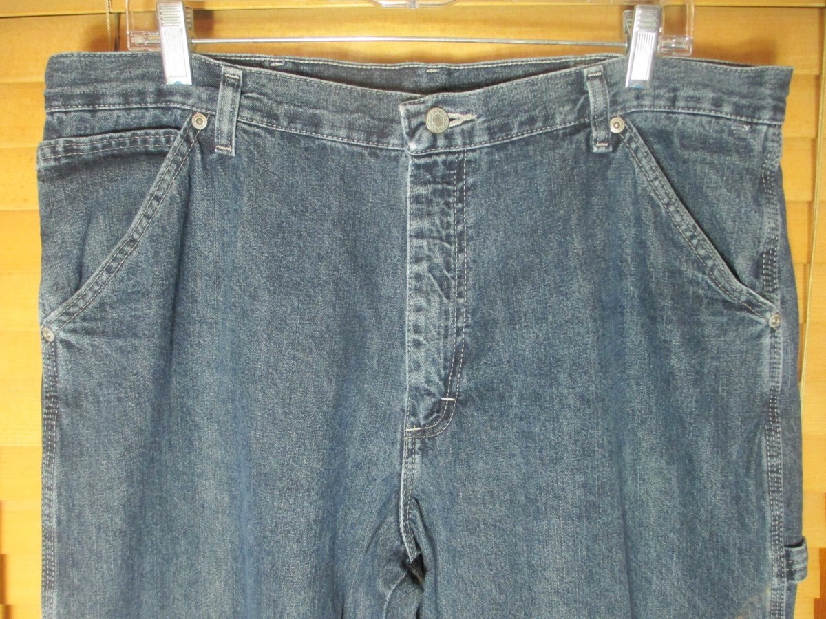 Wrangler Regular Fit Straight Men's 36x30 Denim Blue