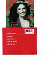 LORETTA LYNN - CHRISTMAS WITHOUT DADDY CD 1991 8 TRACKS