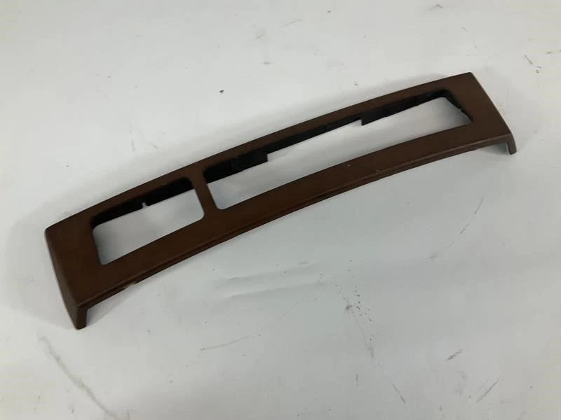 02-05 Bmw Serie 7 Tablero Radio Reproductor de CD Madera Borde Cubierta Q Foto 2 de 4