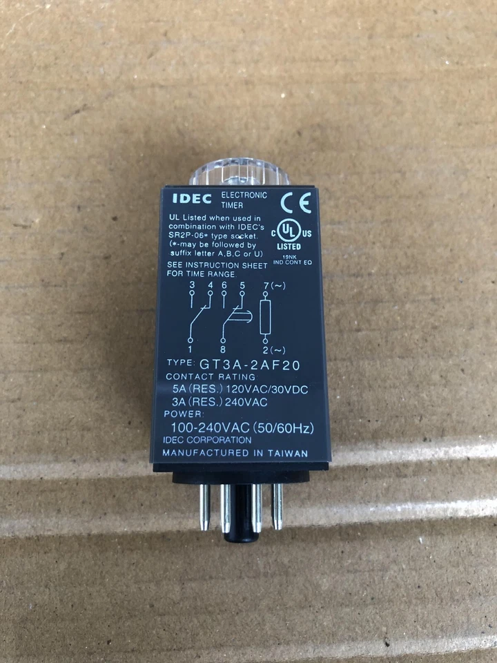 IDEC GT3A ELECTRONIC TIMER {GT3A-2AF20} GT3A2AF20 - Image 4 of 4