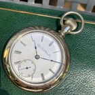1895 Elgin Grade 145 18S 15 Jewels Locomotive Case Pocket Watch
