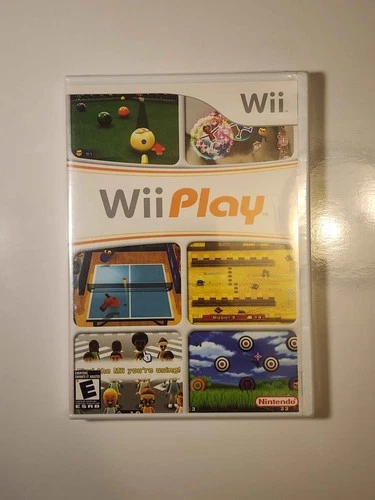 Wii Play Nintendo Wii Brand New Factory Sealed - Read