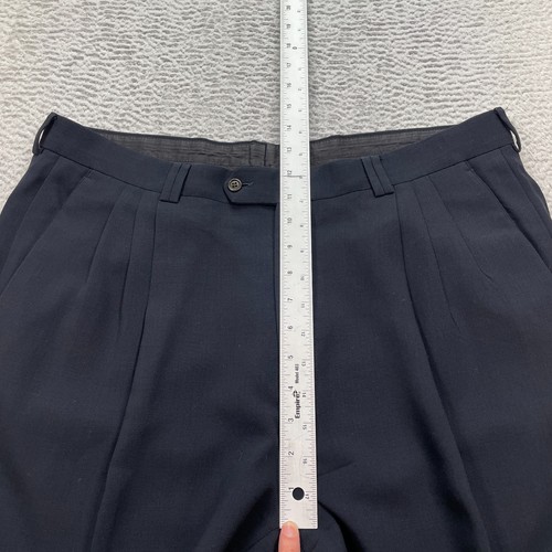 Ermenegildo Zegna Wolle Anzughose Herren 36x31 Plissee Super 100er - Bild 7 von 10