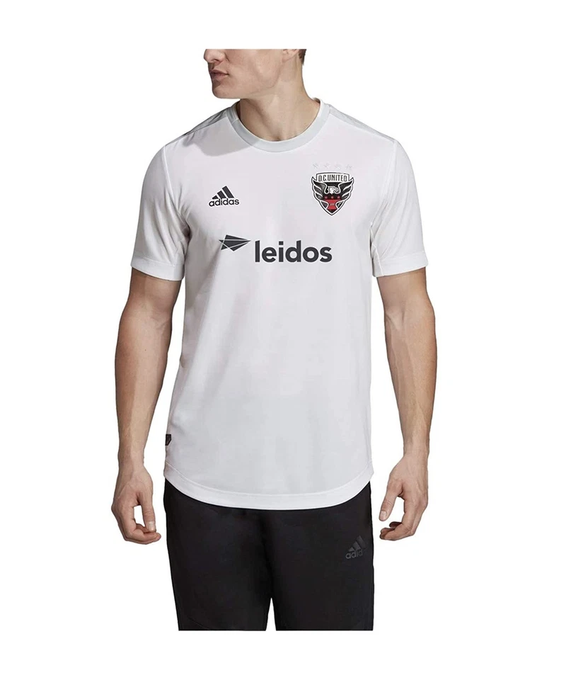 Adidas Hombre D.C. United Visitante Jersey, Blanco, 2XL 897100109123